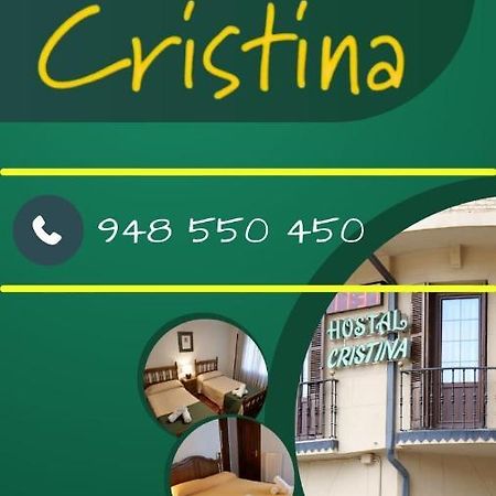 Hostal Cristina Estella Exterior foto